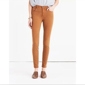 Madewell high riser skinny 27